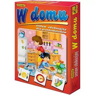 Adamigo W domu - zestaw edukacyjny - 5253 - Gry planszowe - miniaturka - grafika 1