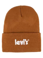 Czapki dla dzieci - Levi's Kids Czapka w kolorze jasnobrązowym - miniaturka - grafika 1