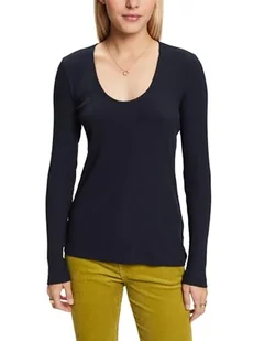 ESPRIT T-shirt damski, 400/granatowy, S - Koszulki i topy damskie - miniaturka - grafika 1