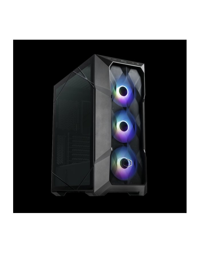 Cooler Master coolermaster Gehäuse TERRA MasterBox TD500 RGB/ Window ohne NT for Gaming RGB LED Fans and Lighting/ Glass Side Panel