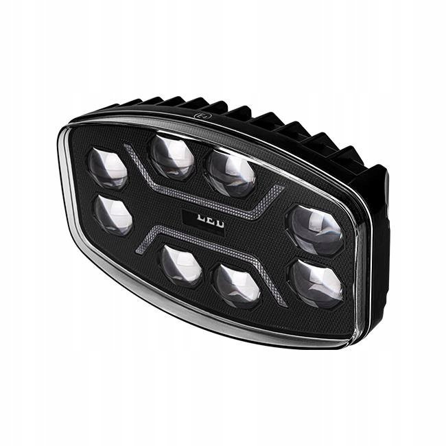 Lampa LED Robocza 10-60V 60W 10LED ostrzegawcza