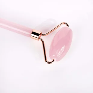 Brushworks Resin Rose Quartz Roller & Gua Sha - zestaw masażerów - Olejki i świece do masażu - miniaturka - grafika 7