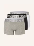 Majtki damskie - Calvin Klein Bokserki Steel Cotton, 3 Szt. grau - miniaturka - grafika 1