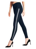 Legginsy - Falke Legginsy "Clean Intensity" w kolorze granatowym - miniaturka - grafika 1