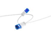 Kable miedziane - Kabel sieciowy ISY IPC-1017 1.5m Biały - miniaturka - grafika 1