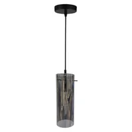 Lampy sufitowe - Padova lampa wisząca 1xE27 czarna ML1072 - miniaturka - grafika 1