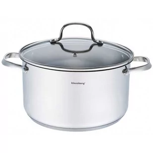 Klausberg Garnek stalowy 5.9L 24cm KLAUSBERG Premium 18/10 [KB-7214] KB-7214 - Garnki - miniaturka - grafika 2