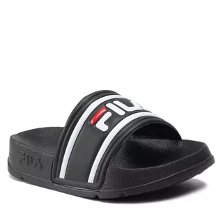 Buty dla chłopców - Klapki FILA - Morro Bay Slipper Infants 1011430.25Y Black - grafika 1