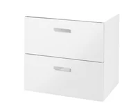 Szafki łazienkowe - Roca A856575806 VICTORIA BASIC MODULAR szafka 2 szuflady 59 biały - miniaturka - grafika 1