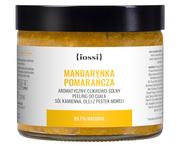 Iossi, Mandarynka pomarańcza, aromatyczny, cukrowy peeling do ciała z olejem z pestek moreli, 250ml