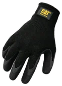 Rękawice robocze - CAT Rękawice Breathable poly/cotton/latex palm M - miniaturka - grafika 1