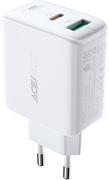 Ładowarki do telefonów - Acefast ładowarka sieciowa USB Typ C / USB 32W, PPS, PD, QC 3.0, AFC, FCP biały (A5 white) A5 white - miniaturka - grafika 1
