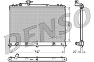 Układ chłodzenia - akcesoria - Chłodnica, układ chłodzenia silnika Denso DRM44025 - miniaturka - grafika 1