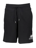 Spodnie sportowe męskie - New Balance Szorty dresowe "Essentials" w kolorze czarnym - miniaturka - grafika 1