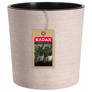 Eko doniczka na kwiaty Lecce 30 x 30 cm, biała - Donice Eko doniczka na kwiaty Lecce 30 x 30 cm, biała - Donice - miniaturka - grafika 1