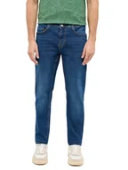 Spodnie męskie - Mustang Dżinsy "Oregon" - Slim fit - w kolorze granatowym - miniaturka - grafika 1