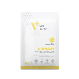 VetExpert Veterinary Diet Urinary cat 100g pouch - Mokra karma dla kotów - miniaturka - grafika 1