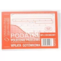 Michalczyk&Prokop PODATKI POLECENIE PRZELEWU/WPŁ.GOT.2ODC. A6 471-5 - Druki akcydensowe - miniaturka - grafika 1