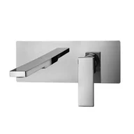 Baterie wannowe i prysznicowe - Paffoni Elle Bateria umywalkowa ścienna chrom EL105CR - miniaturka - grafika 1