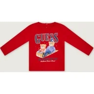 Koszulki dla chłopców - Guess Longsleeve Regular Fit - miniaturka - grafika 1