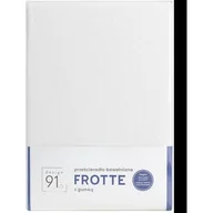 Prześcieradła - Prześcieradło z Gumką Frotte D91 180x200 w.20 Bia - miniaturka - grafika 1