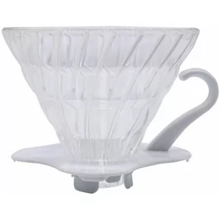 Hario szklany Drip V60-02 - Biały - Zaparzacze i kawiarki - miniaturka - grafika 3