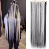 Pozostałe akcesoria fryzjerskie - TEMU 32-calowy długi wloczek do włosów - syntetyczny wloczek do włosów odporny na ciepło dla kobiet, dodaje objętości i długości, idealny do - miniaturka - grafika 1