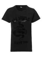 Koszulki i topy damskie - The Kooples - T-shirt damski, szary|czarny - miniaturka - grafika 1