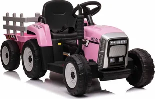 Import SUPER-TOYS SUPER TRAKTOR BLOW - NA AKUMULATOR Z PRZYCZEPĄ, MIĘKKIE KOŁA, MIEKKIE SIEDZENIE, PILOT/XMX611 - Pojazdy elektryczne dla dzieci - miniaturka - grafika 1