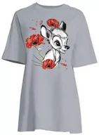 Piżamy damskie - Disney Damska koszula nocna, Kremowy Niebieski, XXL - miniaturka - grafika 1