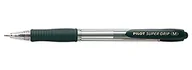 Długopisy - Pilot Supergrip chowany długopis 1,0 mm końcówka (pudełko 12 szt.) - czarny - miniaturka - grafika 1