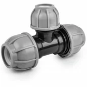 Inne akcesoria do nawadniania - Trójnik do rur PE 50 / 25 / 50 mm PN10 BRADAS 6943 - miniaturka - grafika 1