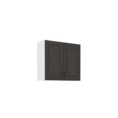 Szafki kuchenne - Szafka Górna Wisząca 2 Drzwi 80 G-72 2F Stilo Grafit Mat Stolarz Lempert Dąb Artisan - miniaturka - grafika 1