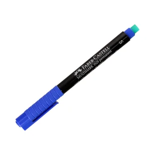 Faber Castell Foliopis Multimark S Faber-Castell niebieski - Foliopisy - miniaturka - grafika 2