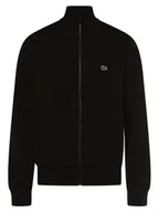 Bluzy męskie - Lacoste - Męska bluza rozpinana, czarny - miniaturka - grafika 1