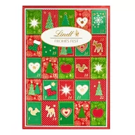 Inne słodycze - Lindt Kalendarz Adwentowy Wesołych Świąt 115g - miniaturka - grafika 1