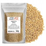 Przyprawy i zioła sypkie - GORCZYCA BIAŁA 500g Całe ziarno naturalna przyprawa wysoka jakość Kol-Pol - miniaturka - grafika 1