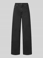 Spodnie damskie - Jeansy z 5 kieszeniami - miniaturka - grafika 1