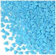 Dodatki do ciast w proszku - POSYPKA NA TORT KONFETTI BODY DEKORACJE URODZINY BABY SHOWER NIEBIESKI 30g - miniaturka - grafika 1