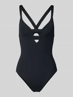 Stroje kąpielowe - Body z dekoltem w serek - miniaturka - grafika 1