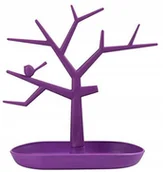 Biżuteria - akcesoria - Stojak Na Biżuterię Drzewko Organizer Fioletowy - miniaturka - grafika 1