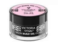 Żele do paznokci - Victoria Vynn Soft Pink No.003 - SALON BUILD GEL - 50 ml - miniaturka - grafika 1