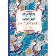 Poradniki hobbystyczne - Japońskie inspiracje kolorowy trening antystresowy - miniaturka - grafika 1