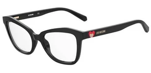 Okulary korekcyjne Love Moschino MOL604 807 - Okulary korekcyjne, oprawki, szkła - miniaturka - grafika 1