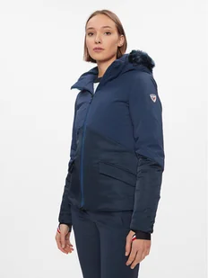 Rossignol Kurtka narciarska Terrain RLLWJ14 Granatowy Regular Fit - Kurtki narciarskie - miniaturka - grafika 1