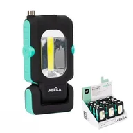 Latarki - Rumbo latarka robocza LED + COB z magnesem teleskopowym, 200 lm, kompaktowa (2 x 12 x 16 cm) i magnetyczna podstawa, idealna do każdego zadania, łącznie z bateriami, wszechstronność i moc zasięgu! - miniaturka - grafika 1