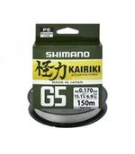 Żyłki wędkarskie - Plecionki Shimano Kairiki G5 Steel Gray 150m 0,15 mm - miniaturka - grafika 1
