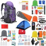 Plecaki - Plecak Ewakuacyjny Ucieczkowy z wyposażeniem ReadyPack namiot i śpiwór - miniaturka - grafika 1