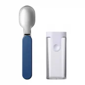 Inne sztućce - Mepal Mepal Ellipse Nordic Denim 14,5 Cm Granatowa Łyżka Składana Ze Stali Nierdzewnej - miniaturka - grafika 1