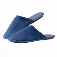 Kapcie damskie - Męskie kapcie laczki klasyczne pantofle granatowe Captain Mike 45 - miniaturka - grafika 1